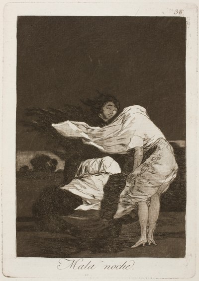 Mala noche von Francisco de Goya